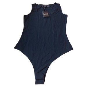 NWT Y&R Young & Reckless Black Sleeveless Bodysuit